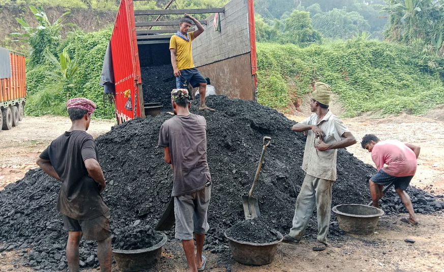 oal mining block in Meghalaya