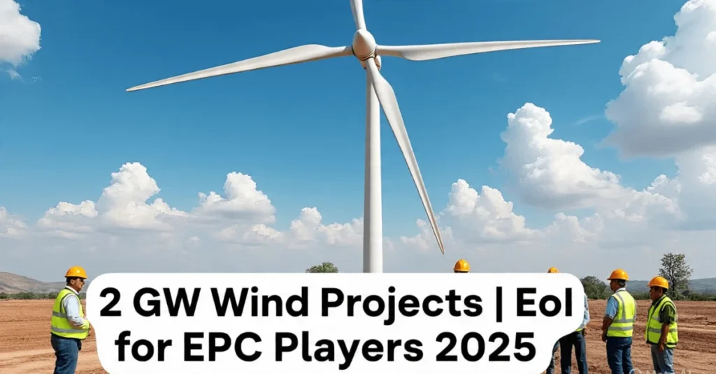 Coal India 2 GW Wind Projects